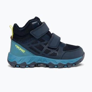 Gyermekcipő Viking Track Mid 2V Waterproof navy/demin
