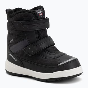 Viking Footwear Play Reflex Warm GTX 2V fényvisszaverő / fekete gyermek hócipő