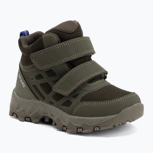 Gyermekcipő Viking Track Mid 2V Waterproot olive