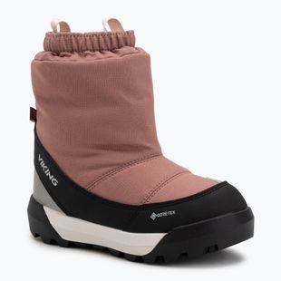 Gyermek hócipő Viking Footwear Expower Warm GTX Pull On rózsaszín