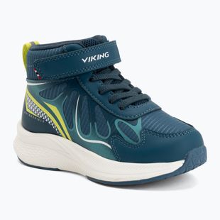 Gyerekcipő Viking Footwear Flash Mid 1V vízálló sötétkék