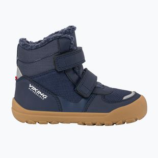 Gyerek barefoot hótaposó Viking Footwear Rowan Barefoot Warm Waterproof 2V navy