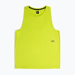 Férfi Ciele Athletics DLY Singlet lime zöld futópóló