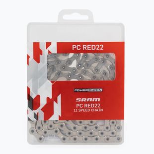 SRAM CN kerékpárlánc PCRED22 114LI W/ PWR.LCK 11S 1 szürke 00.2518.005.003