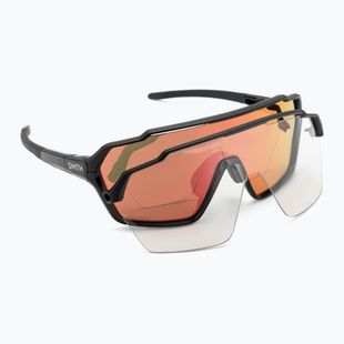 Napszemüveg Smith Shift MAG black/chromapop red mirror