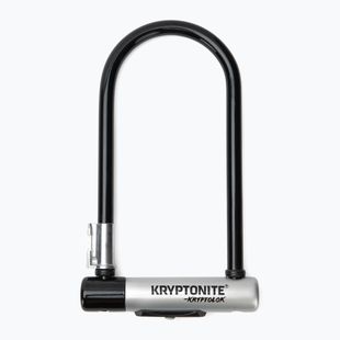 Kryptonite Kryptolok Standard U-Lock + Kryptoflex kábel fekete/szürke kerékpárzár