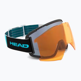 Síszemüveg HEAD Contex Pro 5K Race chrome/red/5k chrome/orange
