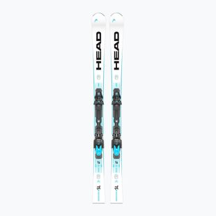 Alpesi sílécek HEAD WC Rebels e-SL RP EVO 14 + kötések Freeflex 14 GW white/blue