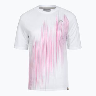 Női teniszpóló HEAD Performance vivid pink/print perf