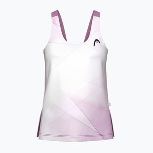 Női tenisz felső HEAD Spirit Tank Top nyomtatás vision w/alight lila