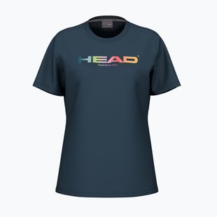 Női tenisz póló HEAD Rainbow W navy