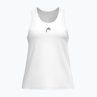 Női tenisz felső HEAD Club 25 Tech Tank Top W fehér