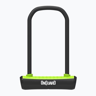 Kerékpár zár OnGuard Neon 8152GR U-Lock black/green