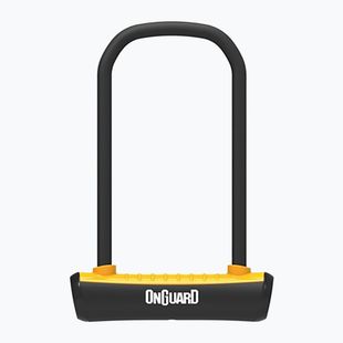 Kerékpár zár OnGuard Neon 8152OR U-Lock black/orange