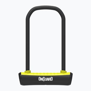Kerékpár zár OnGuard Neon 8152YL U-Lock black/yellow