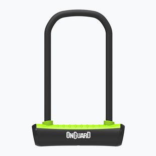 Kerékpár zár OnGuard Neon 8155GR U-Lock black/green