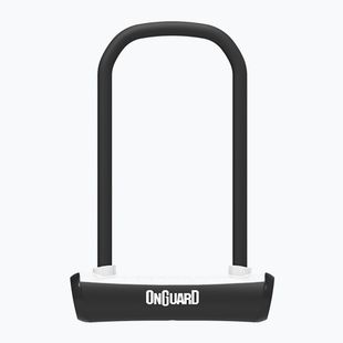 Kerékpár zár OnGuard Neon 8155WH U-Lock black/white