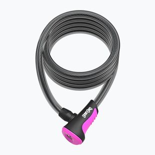 Kerékpár zár OnGuard Neon 8162PN black/pink