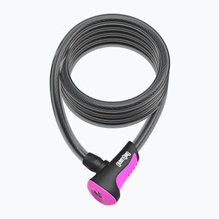 Kerékpár zár OnGuard Neon 8163PN black/pink