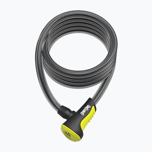 Kerékpár zár OnGuard Neon 8163YL black/yellow