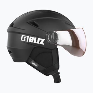 Sísisak Bliz Strike Visor matte black/ orange silver mirror