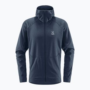 Férfi trekking pulóver Haglöfs Skuta Hood navy blue 605071