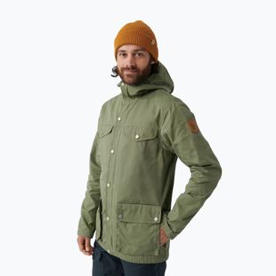 Férfi szélálló dzseki Fjällräven Greenland green
