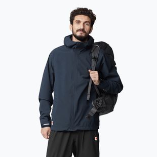 Férfi esőkabát Fjällräven HC Hydratic Trail dark navy