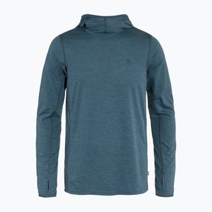 Férfi túrafelső Fjällräven 1960 Abisko Sun Hoodie indigo blue