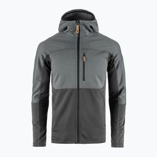 Férfi trekking pulóver Fjällräven Abisko Trail Fleece vasszürke/ szürke