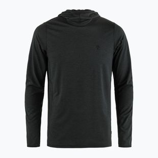 Férfi túrafelső Fjällräven 1960 Abisko Sun Hoodie black