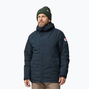 Férfi esőkabát Fjällräven HC Hydratic Padded Trail dark navy
