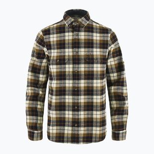 Férfi ing Fjällräven Singi Heavy Flannel chalk white/dark navy