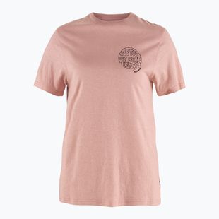 Fjällräven női póló Hemp Blend Out Here kréta rózsa