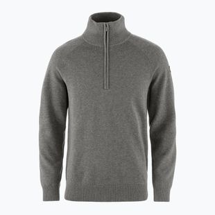 Férfi trekking pulóver Fjällräven Övik Lite Half Zip grey