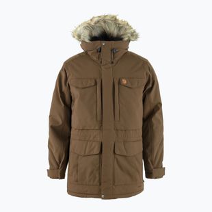 Férfi téli parka Fjällräven Nuuk Parka dark oak
