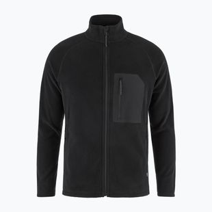 Férfi polár pulóver Fjällräven Kaipak black/black