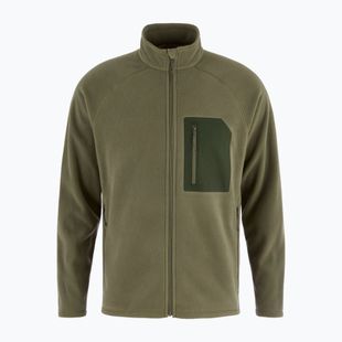 Férfi polár pulóver Fjällräven Kaipak laurel green/deep forest