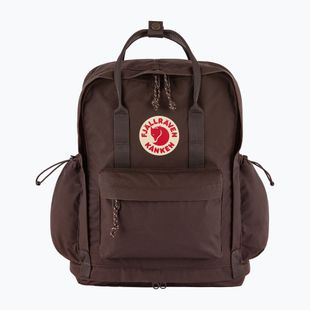 Városi hátizsák Fjällräven Kånken Outlong 18 l black oak