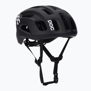 Kerékpáros sisak POC Ventral Air MIPS uranium black matt/hydrogen white w. logo