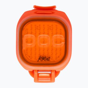 Bukósisakos kerékpárlámpa POC Knog Mini Helmet Light fluorescent orange