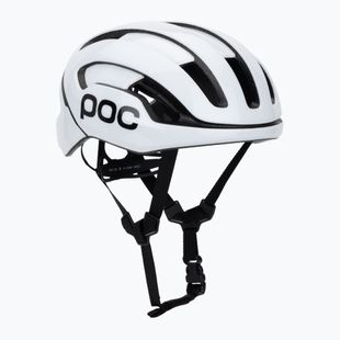 Kerékpáros sisak POC Omne Air MIPS hydrogen white/uranium black matt w. logo