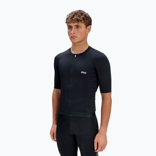 Férfi kerékpáros mez POC Cadence Jersey uranium black