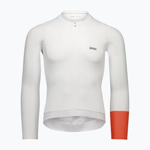 Férfi kerékpáros hosszú ujjú felső POC Cadence Jersey hydrogen white