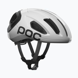 Kerékpáros sisak POC Amidal hydrogen white/uranium black matt