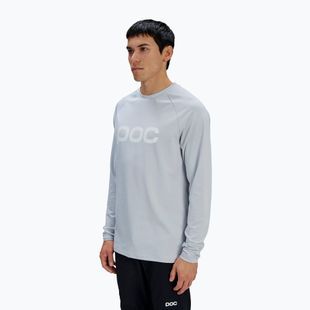 Férfi kerékpáros hosszú ujjú póló POC Reform Enduro Jersey granite grey