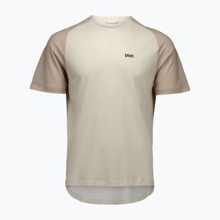 Férfi kerékpáros mez POC Motion Air Jersey okenite off-fehér