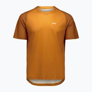 Férfi kerékpáros trikó POC Motion Air Jersey bauxit barna