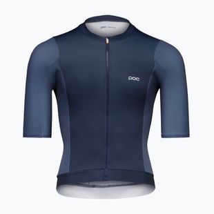 Férfi kerékpáros mez POC Cadence Jersey apatit tengerészgyalogos mez