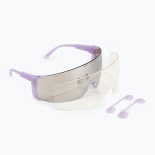 Kerékpáros szemüveg POC Propel purple quartz translucent/clarity road silver
